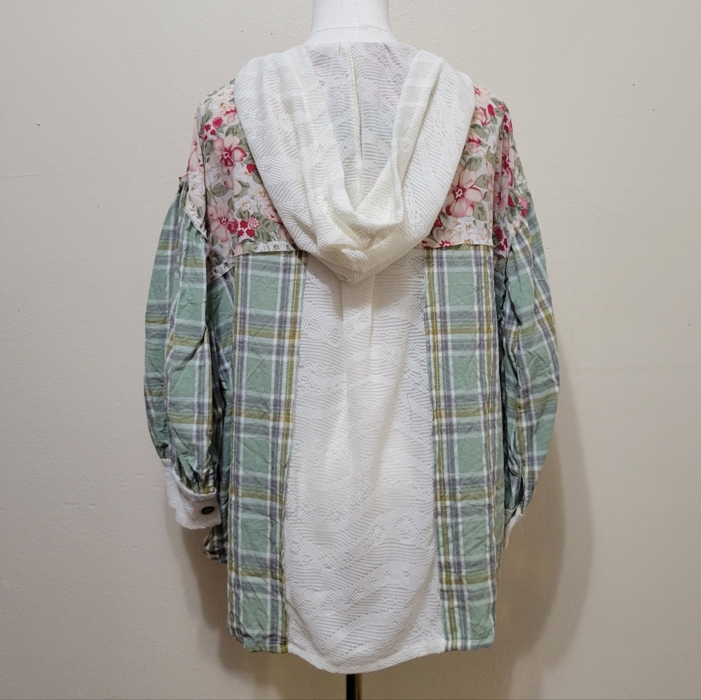 Pol | Mixed Print Patchwork Jacket - image 7